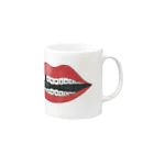 ♈︎の「breathes」ﾁｬｰﾑﾎﾟｲﾝﾄも今は見えない~ﾌｧｯｷﾝｺﾛﾅ2~ Mug :right side of the handle