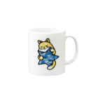 STAR CAIDOZの迷彩犬★名前はまだ無い Mug :right side of the handle