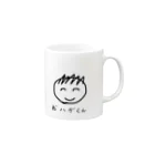 おハゲくんのお父ちゃんのおハゲくん Mug :right side of the handle