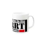 RRT公式ショップのRRTオリジナル マグカップの取っ手の右面
