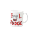 えんどーのFooL THE JUDGE マグカップの取っ手の右面