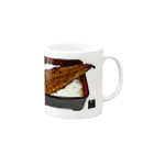 脂身通信Ｚのうな重 Mug :right side of the handle