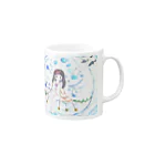 まっくろくろきち。の*水中少女* Mug :right side of the handle