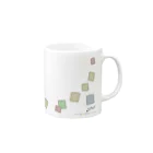 新米プロダクションの冥土の兎 白いつぎはぎ編 Mug :right side of the handle