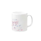 レーヴのアトリエのココロさんの手紙💌 Mug :right side of the handle