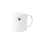 ハレオンナの横からミニチュアダックス Mug :right side of the handle