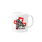 Your HappyのPietasのAくんロゴ Mug :right side of the handle