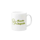 うなぎねんどのmuette chapelle Mug :right side of the handle