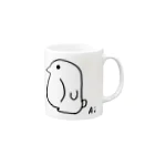 くずのは🐧あいぺんのあいぺんマグカップ (おうちモード) Mug :right side of the handle