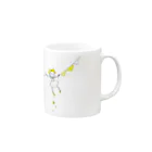 れもんとりぼんのchico*-yellow- Mug :right side of the handle