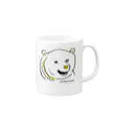 dog3doのくまトリドリ Mug :right side of the handle