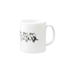 ケモノの杜の太極拳ねこ Mug :right side of the handle