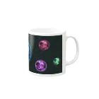 アリウムの宇宙のどこか Mug :right side of the handle