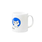 shinano kawaiiの特急猫（中央本線） Mug :right side of the handle