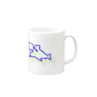 いちまいにまいのサメさんだよ Mug :right side of the handle