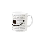 キッズモード某のちょびヒゲSMILE Mug :right side of the handle