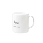 くすのMICO foxy Mug :right side of the handle