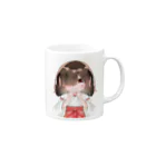 たいやき)3のはんにゃいたいやきマグカップ Mug :right side of the handle