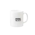 ganの simple t-shirt Mug :right side of the handle