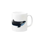 rurの鯱 Mug :right side of the handle