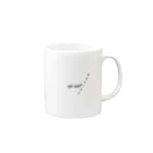 ビタの壱百円で帯る Mug :right side of the handle