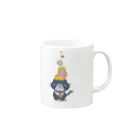 chocosshi shopのくりくりおめめねこ Mug :right side of the handle