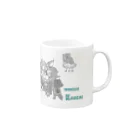 こうらえな(iceeye)の塊ingress kansai Mug :right side of the handle