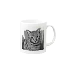 いぬねこMemoriesのこたちゃんグッズ Mug :right side of the handle