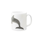 Coshi-Mild-Wildの💕バンドウイルカですヨ🐬 Mug :right side of the handle