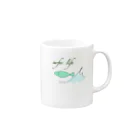 ゆるちゃん△のsurfer Life Mug :right side of the handle