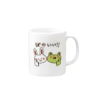 上越タウンジャーナル公式ショップの上越弁「ばかいい！！」 Mug :right side of the handle