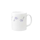 makao'sのラベンダーさん Mug :right side of the handle