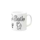 武者小路夕桐のSmile Mug :right side of the handle