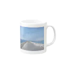 えりか ♪ しえりの夏のコンプレックスを海に沈めて Mug :right side of the handle