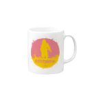 SHUSHUSHUの『シュシュシュの娘』グラフィックグッズ　カラフル Mug :right side of the handle