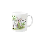 あいすきゃっとの輪猫 Mug :right side of the handle