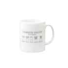 Queiの古典主義建築の５オーダー Mug :right side of the handle