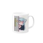 湊川あいのHTMLちゃん（電信柱ver） Mug :right side of the handle