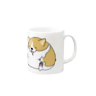 5corgisのcogitozzo Mug :right side of the handle