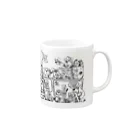 ルークの空の夏ビアガーデン Mug :right side of the handle