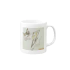 mydaringistabbycat  ダーリンはとらねこ　のねてるみのり Mug :right side of the handle