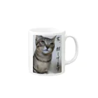 nekoinuitachi-kaori保護猫 TNRなどのおうちさがしねこ Mug :right side of the handle