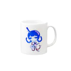 アメ子の生首ちゃん Mug :right side of the handle