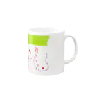 P.3のさかさまままま Mug :right side of the handle