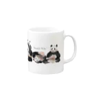 まるめろのパンダが、すき Mug :right side of the handle