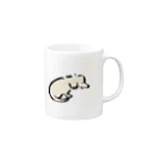 Leicamataの読む犬 Mug :right side of the handle