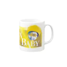 nanatitchのGOLDEN BABY Mug :right side of the handle