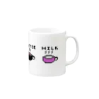 ドット絵ショップのドット絵マグ Mug :right side of the handle