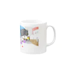 Yuki Horikoshiのこうえん360 Mug :right side of the handle