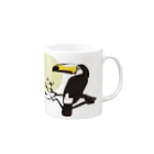 きゃべつくりーむのつきよのオオハシ Mug :right side of the handle